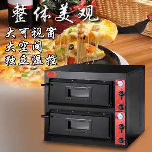 厂家直销千麦EP-2-1单层电烤箱 商用电披萨烤炉 披萨烤箱
