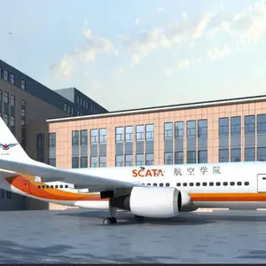 江浙沪波音737-700航空模拟舱启东珍新波音737客机模型24米高铁价格实惠