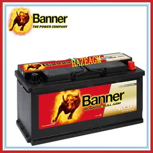 奥地利班纳蓄电池AGM59201 banner电池 12V92AH 阀控式AGM动力电瓶