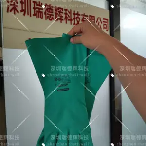 结实耐用不漏洞宽口设计好穿戴金佰利G80 丁腈防化型手套 耐用耐酸碱