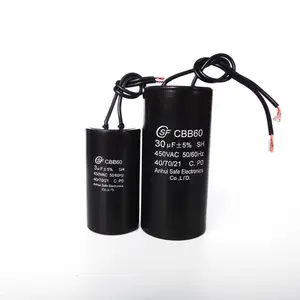 原厂生产 赛福CBB60 450VAC 25UF离心泵运行自愈薄膜电容