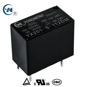 永能电子YX201 5A 10A 12V 24V 通用电磁继电器HF32F