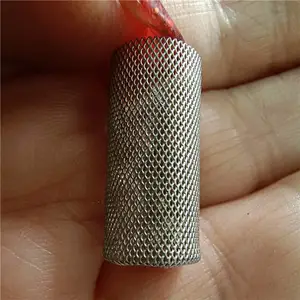 供应编织网封底不锈钢过滤桶