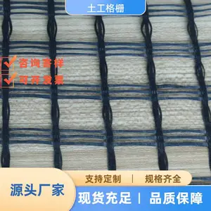 聚丙烯双向塑料土工格栅 路基道路加固 矿用阻燃