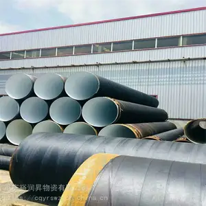 重庆供应污水厂用环氧煤沥青防腐钢管 饮用水IPN8710优质防腐螺旋钢管