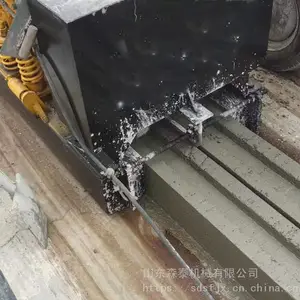 混凝土水泥柱成型机 工字槽立柱机 配套围墙板推挤机