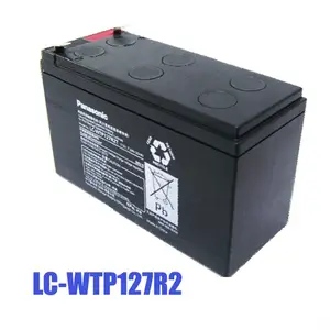 松 下LC-WTP127R2铅酸免维护阀控式蓄电池原装正品