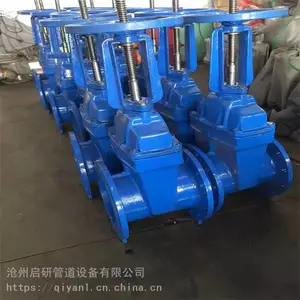 消防专用沟槽闸阀 明杆软密封座封闸阀 启研管道