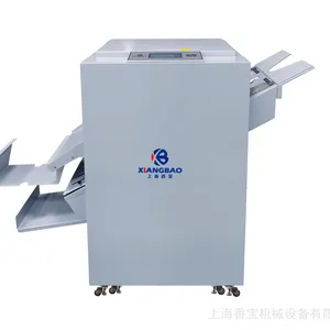 供应香宝XB-100D小钢炮订折机全自动订折机铁丝装订机