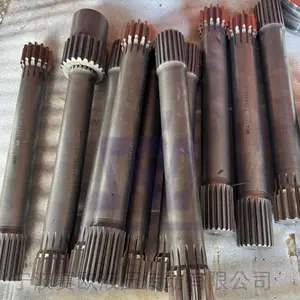 旋挖钻机履带吊行走马达力士乐GFT卷扬减速机80/110一级太阳轮轴