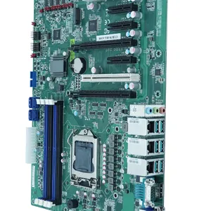 CEB-W48A-A100 Intel W480E Chipset, 3 x LAN, VGA/DVI-D/DP++, 6 x COM, 14 x USB, 5 x PCIe, 2 x PCI, 1 x M.2, ATX MB