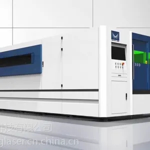 激光切割机厂家 庆源激光2060交换台光纤激光切割机
