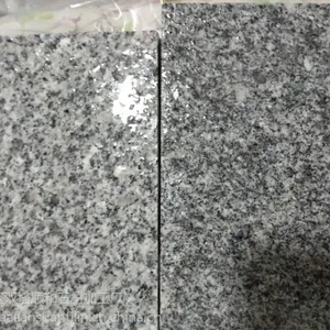 供应白色干挂理石灰色火烧板马蹄石 牌匾石 银点白麻