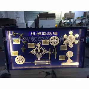 落地式科技馆 校园社区仪器 青少年活动中心设备 机械联动墙