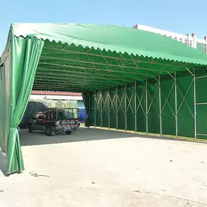 活动推拉篷 储物遮雨棚 xylw-01广州荔湾移动推拉棚
