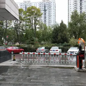 太原车辆出入口直杆栅栏道闸 可加装车辆识别