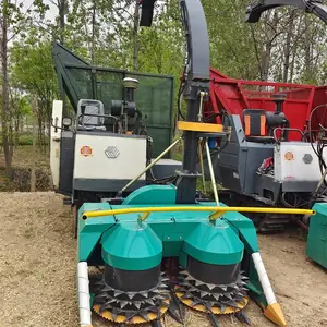 供应全自动液压型圆盘式青储机 优质玉米秸秆回收机 牧草收集机