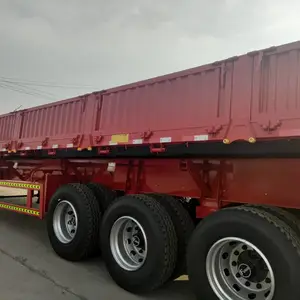 后翻自卸半挂车