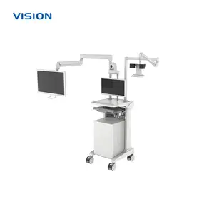 远程手术示教导航推车 VISION 25030| 双屏显示万向摄像臂 录播会诊