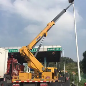 昭通高空作业车租赁 路灯车出租 车型齐全