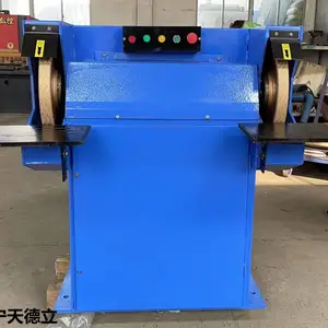 400型金刚石高速砂轮机 5.5kw铸铁件砂轮机 它驱式高速磨削机