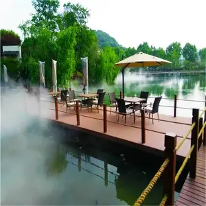 雾森系统人造雾机景观雾化设备 园林景区造雾设备自动鑫鸿高压喷雾主机