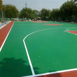 pvc塑胶篮球场 塑胶篮球场造价 篮球场塑胶地面