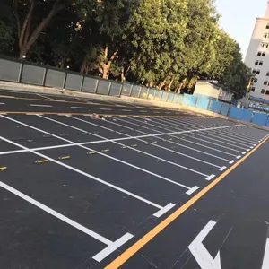 东莞谢岗停车位划线,谢岗画白色停车位线