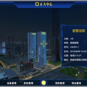 智能楼宇数字孪生_建筑数字孪生_能耗数据3D可视化_广州华锐互动