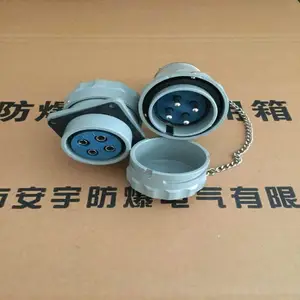 防爆插头插座100YT-5J/GZ-5K 3相5极 500V