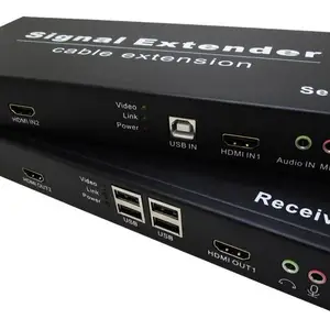 UVO2-3HU(A)(双屏HDMI+双向音频+USB2.0)光纤高速传输20KM