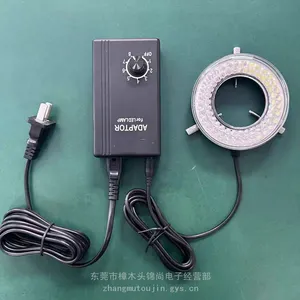 ZJ-RN4583 LED显微镜光源单驱/60珠光源可调内径45-62MM外径83MM