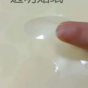 ���Ƹ���ֽ�а�װ�з����ֽ Բ��Բ��PET ͸��Բ�β��ɽ���ǩ