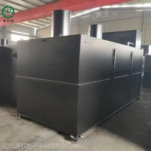广西150吨每天的生活污水用地埋式一体化污水处理设备效果怎么样