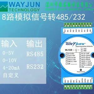 8·4-20mAתrs485/rs232���ݲɼ�ģ���ѹ������ź�