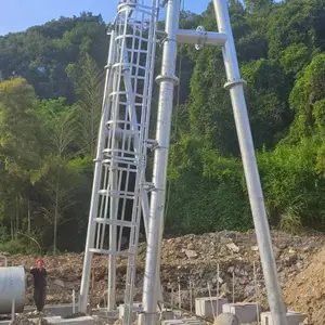 鑫丰 高压线构架 角钢电力龙门架塔 主变线架构 电力线架构