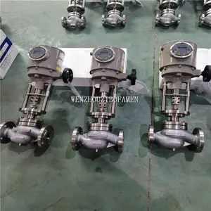 2.5Mpa电动不锈钢调节阀 ZDLM-25P ZDLM-25RL 调节流量电动调节阀