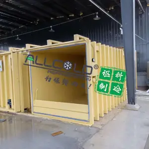 芥蓝菜心真空快速冷却机讴科供应广东蔬菜基地2000公斤型真空冷却机