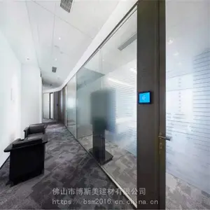 珠海 成品隔断 固定玻璃隔断 百叶隔断