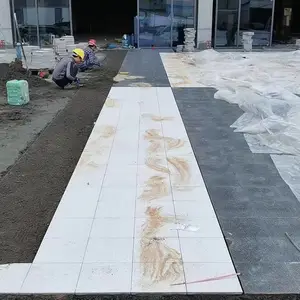 蒲城地铺厚板石英石砖仿石材仿石材仿石材价格便宜生态地铺石