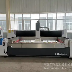 玻璃数控磨边机操作流程FX-2515玻璃加工中心