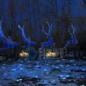 全息森林公园灯光秀