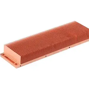 广东迈泰技术 铲齿散热器 高翅片比铝制散热片 铜材Cu1100 工业电源用