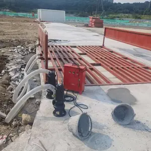 红外线自动感应洗轮机 洗车台 港口码头货运车辆冲洗系统