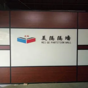 带百叶玻璃间隔墙-深圳美隔隔墙
