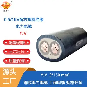 金环宇电线厂 YJV电缆系列 YJV 2*150电线电缆 金环宇电缆厂家