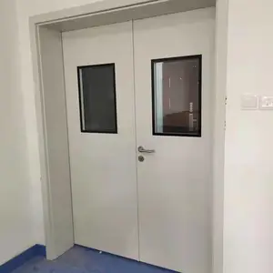 厚泰科技生产多功能药厂洁净区净化门机制板安装密闭门