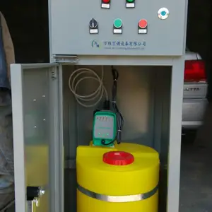 德州万维一体化加药设备 全自动加药桶 加药量5L/H成套加药装置