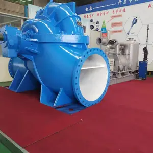 KQSN700-M9卧式中开泵 不锈钢叶轮轴套材质 耐磨机械密封 稳定可靠