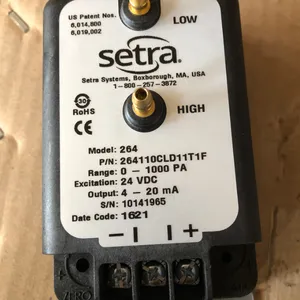 优势供应 setra 差压传感器 2641-10CLD11T1F